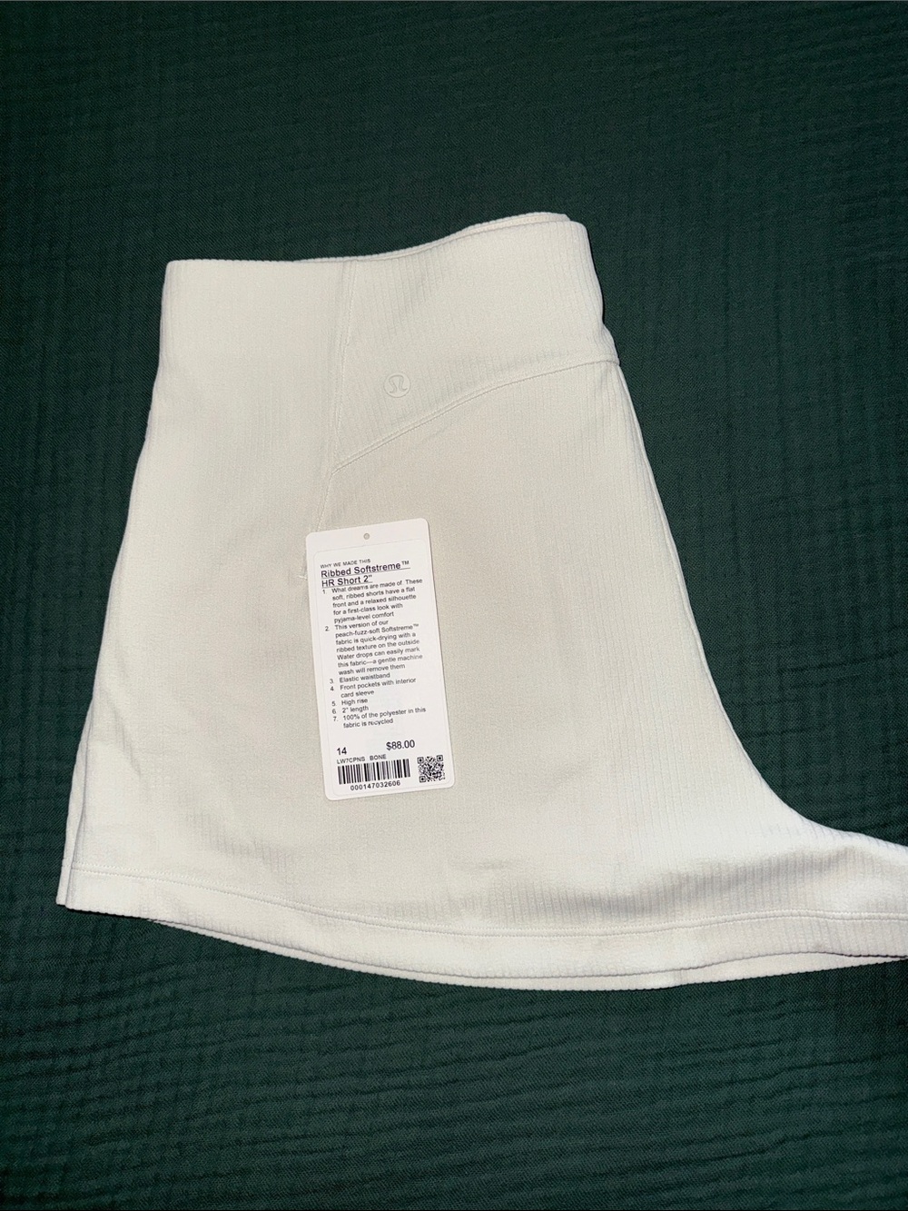 Lululemon Softstreme HR Short 2”
